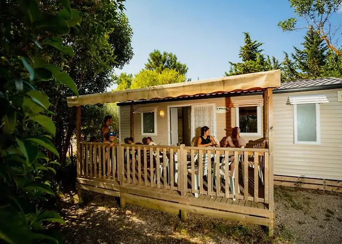 Mobil-home Avec Terrasse A Lezignan-corbieres, 6 Personnes - Api-1-52-736